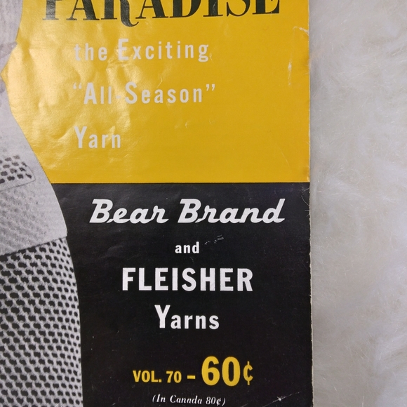 BOOK Vintage 1962 New Hand Knits volume 70, 20 patterns - Picture 3 of 16